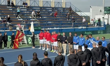 Дејвис куп: Кипар поведе со 2:0 во дуелот со македонската репрезентација