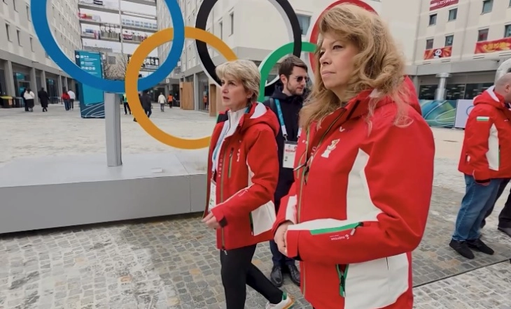 Бугарската претседателка Илијана Јотова го посети Олимпиското село во Милано