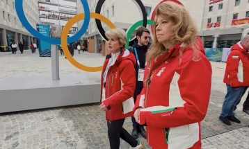 Бугарската претседателка Илијана Јотова го посети Олимпиското село во Милано