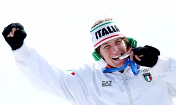 ЗОИ 2026: Францони освоениот сребрен медал го посвети на својот пријател кој загина на тренинг