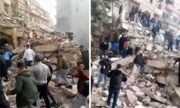 Најмалку шест жртви по уривањето на висококатница во Либан