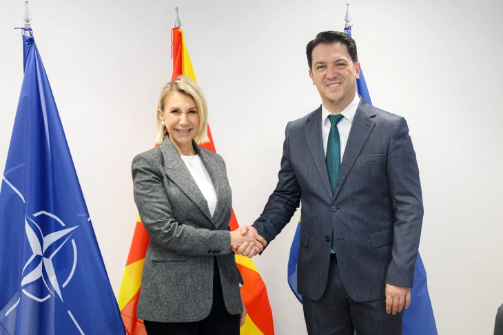 Европската интеграција и реформската агенда во фокус на средбата на Сали со хрватската амбасадорка Тигањ