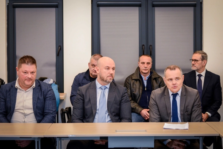 Заменик министерот Исени и францускиот амбасадор Де Риголер на отворањето обука за борба против подведување и трговија со луѓе