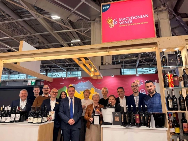 Macedonian wines showcased at Wine Paris fair