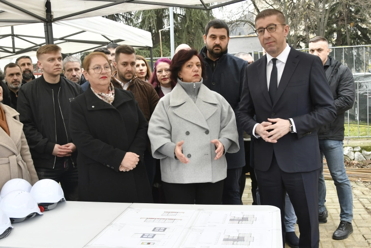 Mickoski nga Kisella Voda: Zgjerohet SHFK “Nevena Georgieva – Dunja”, po i përmbushim premtimet e dhëna para qytetarëve