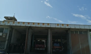 Противпожарниот дом на ТППЕ Велес ќе се реконструира, пожарникарите добија и нова опрема