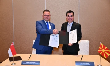 Потпишан меморандум за воздухопловна соработка со Сингапур