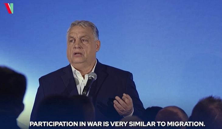 Орбан ја спореди војната во Украина со миграциите: Кога еднаш ќе влезете, нема излегување