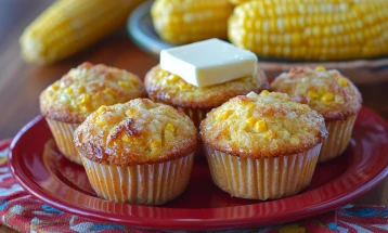 Мафини со фета сирење