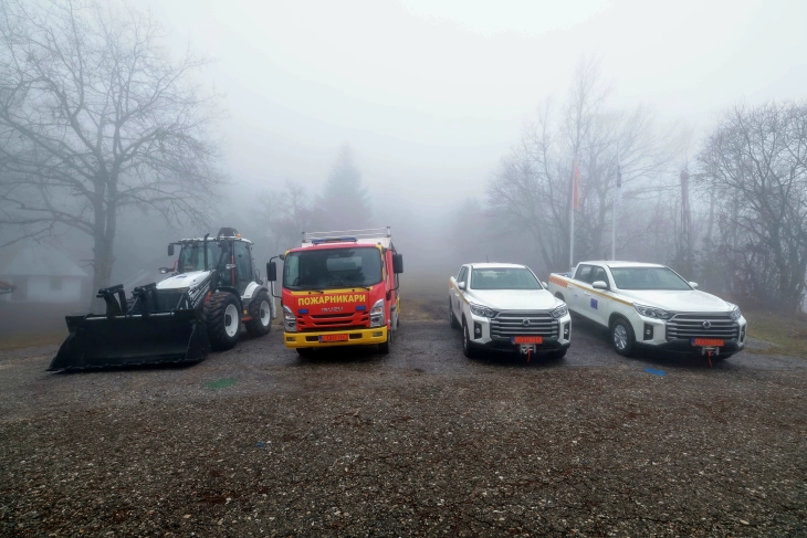 Public enterprise Jasen gets modern firefighting equipment with EU support