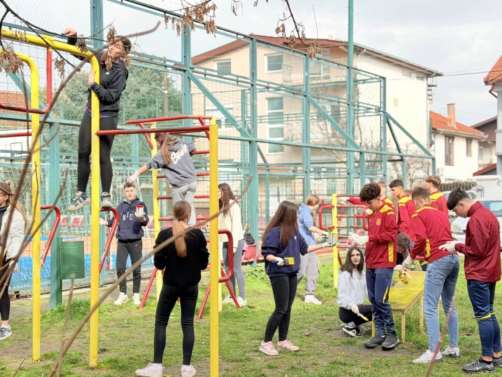 Промоција на текбол во Ѓорче Петров - нов јавен простор за младите