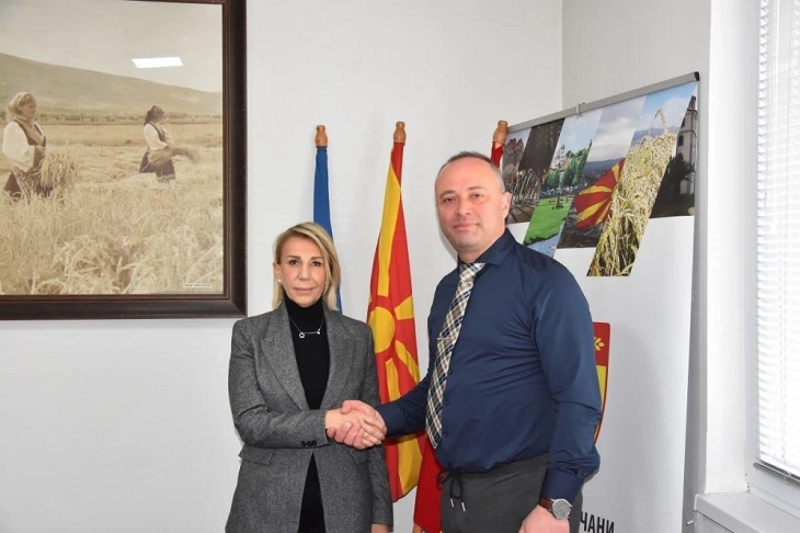 Хрватската амбасадорка Тигањ во посета на Кочани