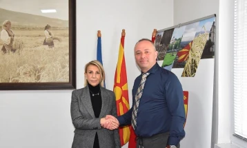 Хрватската амбасадорка Тигањ во посета на Кочани