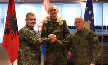 Албанија, Косово и Хрватска годинава ќе ја одржат првата трилатерална воена вежба