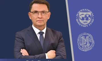 Гувернерот Славески на конференција во Брисел, во фокус глобалните економски предизвици