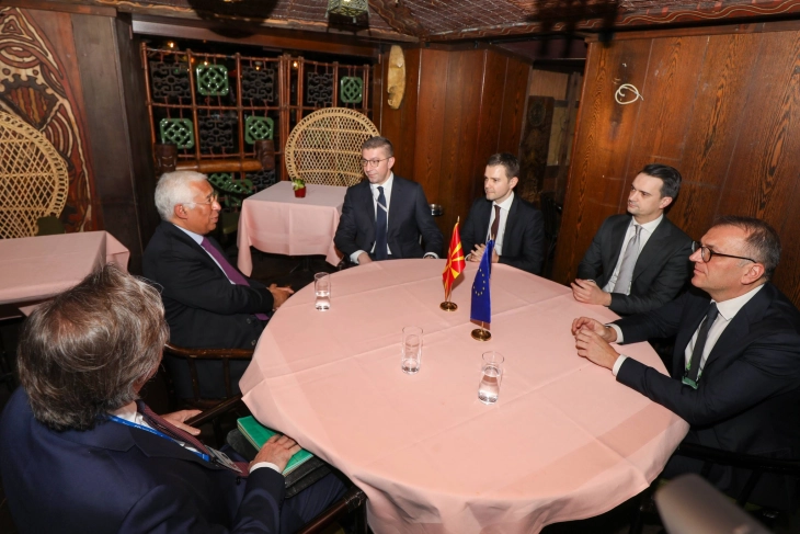 Mickoski to Costa: Macedonia remains committed to EU path but deserves principled process instead of bilateral conditions