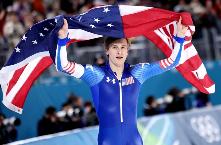 ЗОИ 2026: Штолц со втор олимписки рекорд до злато во брзо лизгање на 500 метри