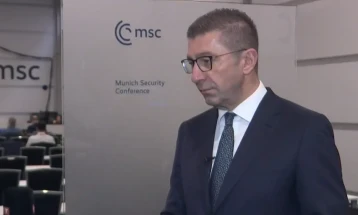 Mickoski in Munich: For Macedonia, EU membership not charity; it is deserved