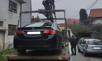 Минатата седмица санкционирани 117 непрописно паркирани возила на територија на Центар 