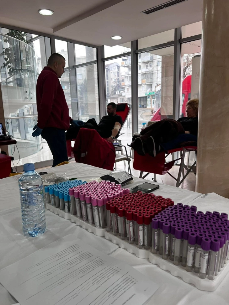 Велешките извидници во акција за крводарување собраа 45 крвни единици