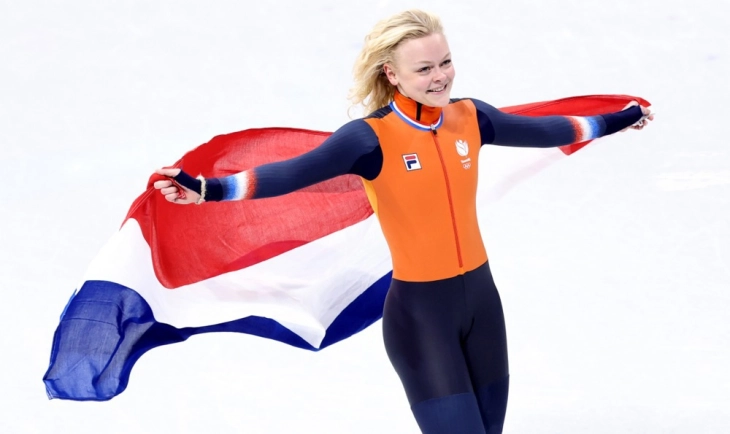 ЗОИ 2026: Велцебур најбрза на 1.000 метри, таа стана трикратен олимписки шампион во брзо лизгање