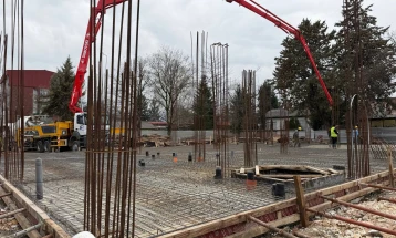 Општина Ѓорче Петров: Изградбата на новата детска градинка во населбата Дексион се одвива со засилена динамика