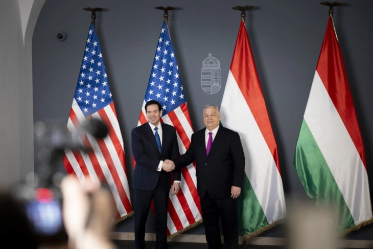 Рубио во Будимпешта со порака за Орбан: Претседателот Трамп е посветен на вашиот успех