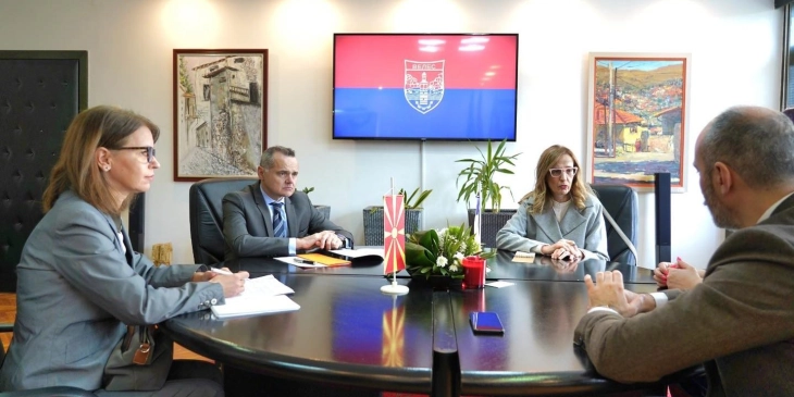 Францускиот амбасадор Ле Риголер ја посети Општина Велес