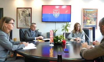 Францускиот амбасадор Ле Риголер ја посети Општина Велес