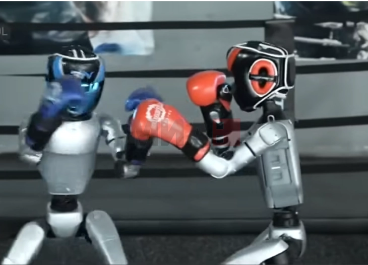 Хуманоидни роботи демонстрираа боречки вештини на пролетниот фестивал во Кина