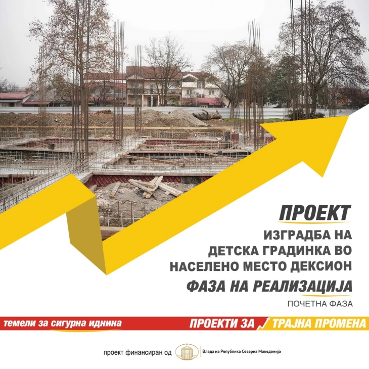 Мицкоски: Со нова градинка во општина Ѓорче Петров до помали листи на чекање