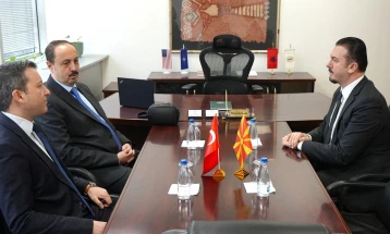 Zëvendësdrejtori Dauti priti ambasadorin e Turqisë, Fatih Ulusoj