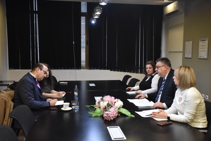 Minçev në takim me Peter Vagin nga OECD/SIGMA: Intensifikim i reformave në administratën publike dhe përgatitje e zgjidhjeve kyçe ligjore