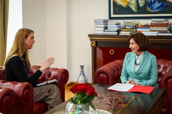 Siljanovska Davkova - Varnes: US - Macedonian strategic partnership and NATO alliance important for stability in time of security challenges