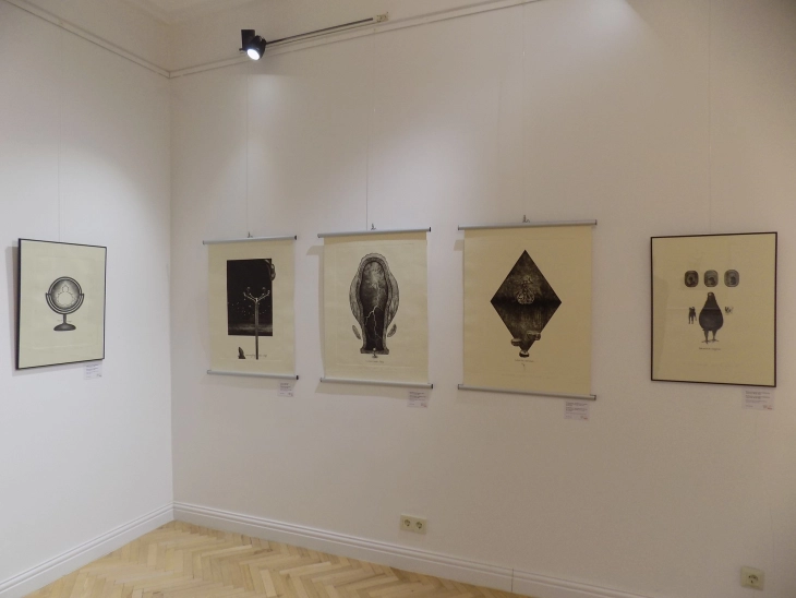 Во Македонскиот културно-информативен центар во Софија, отворена изложбата „Графички белешки“ од Иво Пецов