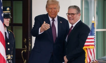 Британскиот премиер Стармер ја повтори поддршката за мировниот план на Доналд Трамп за Газа