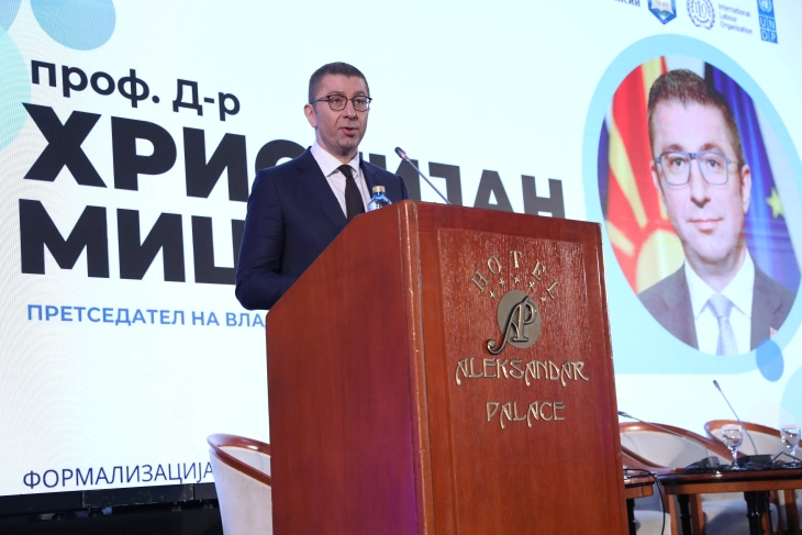 Mickoski: Systemic fight against informal economy, Gov’t policy clear – stable finance and protected living standard