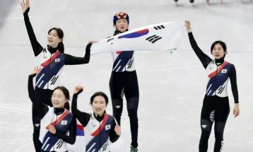 South Korea take 3,000m relay as Fontana makes history, Dubois joy
