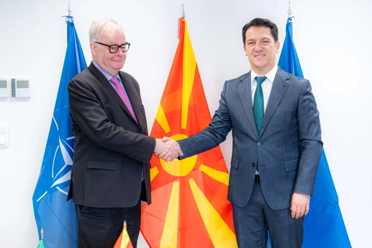 Deputy PM Sali meets Irish Ambassador Ward