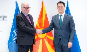 Deputy PM Sali meets Irish Ambassador Ward