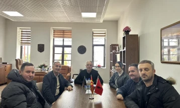 Градоначалникот Ќура оствари средба со заменик народниот правобранител Руфати