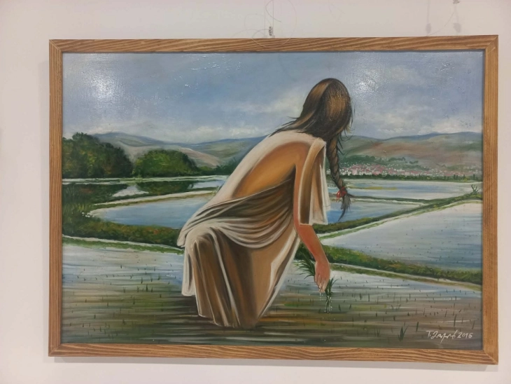 Ретроспективната изложба на Танас Дедов во Виница