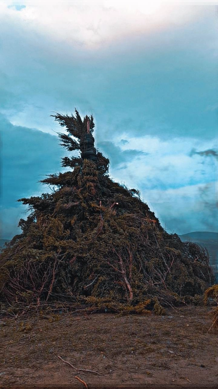 Апел за одговорно однесување со палењето смреков оган за Прочка во Делчевско