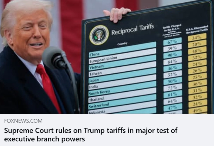 US Supreme Court rules Trump's global tariffs exceeded authority