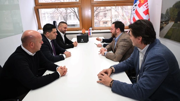 Градоначалникот на Охрид Пецаков во работна посета на белградската општина Стари Град