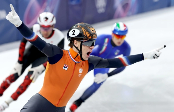 ЗОИ2026: Холандија го освои златото во штафетата во брзо лизгање