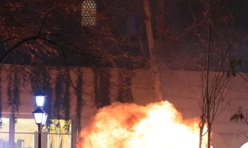 За насилните акти на синоќешниот протест во Тирана уапсени 46 лица