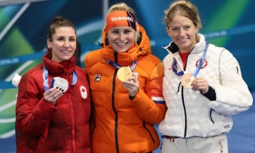 ЗОИ2026: Злато за Груневуд во масовниот старт во брзо лизгање