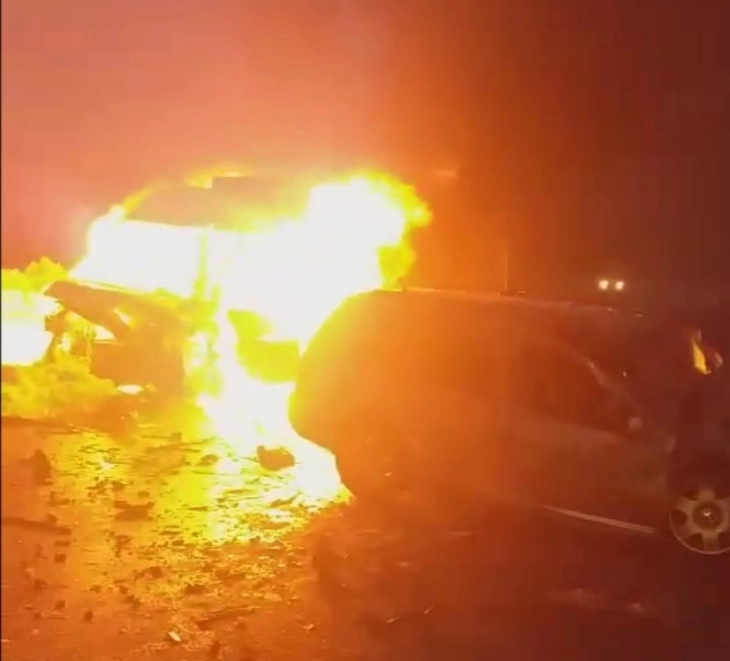 Është djegur një automjet 