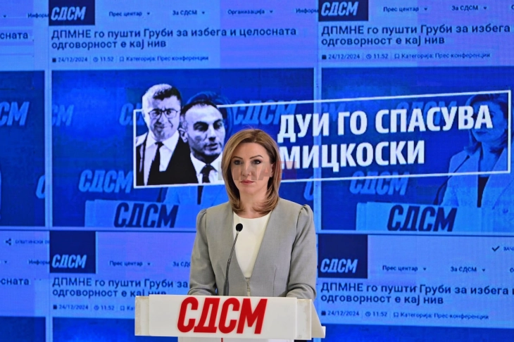 Кузеска: Враќањето на Груби е договорена кампања, власта прави дефокус